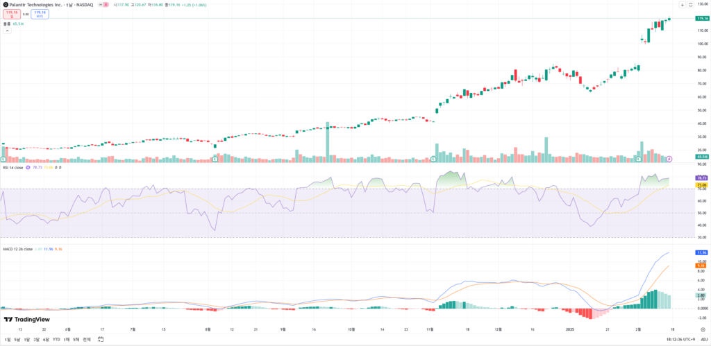 2025년 AI 기반 팔란티어 테크놀로지스(Palantir Technologies Inc.) 상세 분석